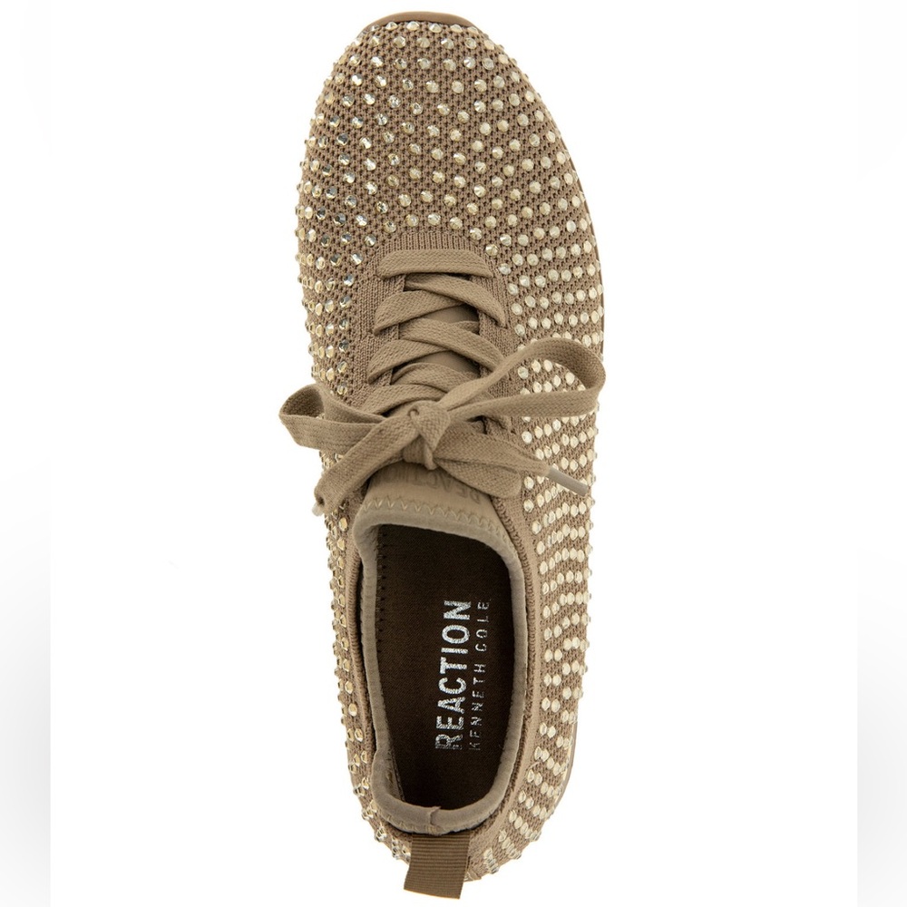 NWT Kenneth Cole Reaction Jewel Lace Up Sneakers - Picture 4 of 8